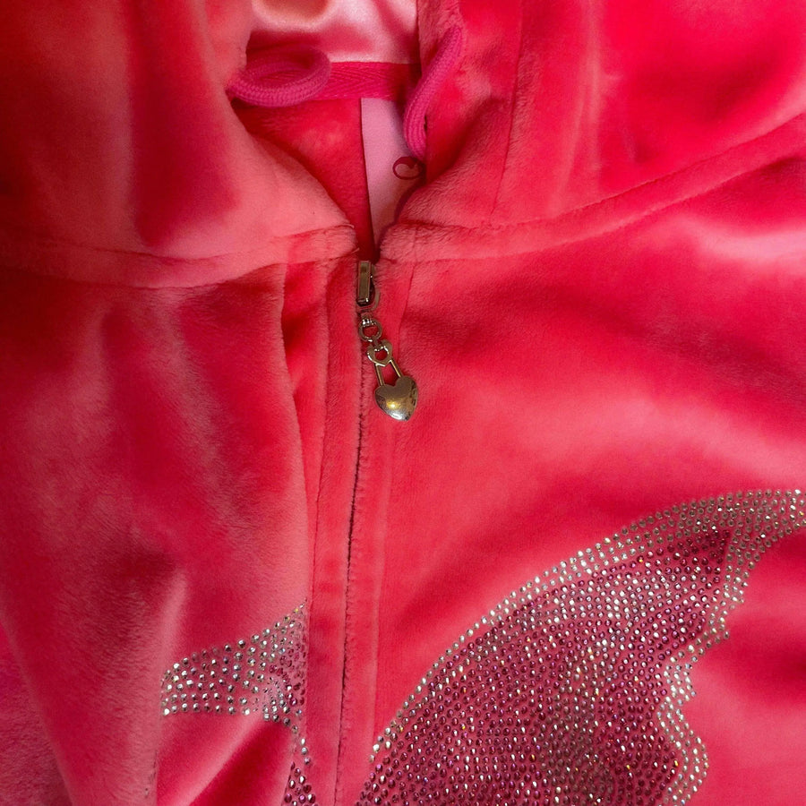 "Pretty In Pink" Tracksuit TOP - Honey's Apparel LLC
