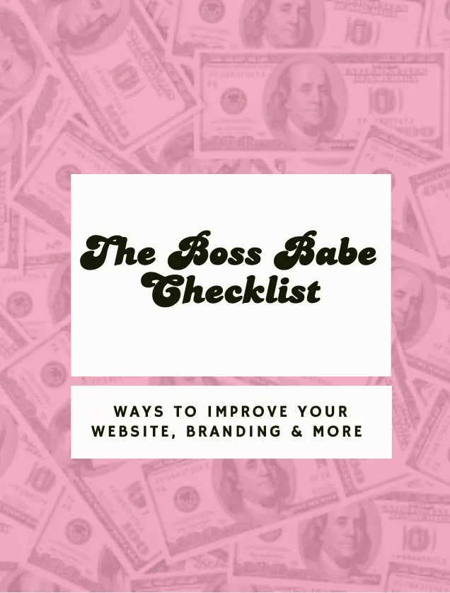 The Boss Babe Checklist - Honey's Apparel LLC